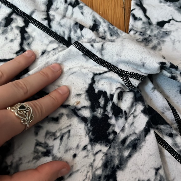 High rise marbled leggings - Picture 3 of 3